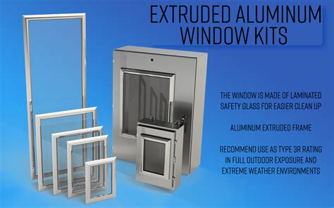 window metal enclosure|non metal window kits.